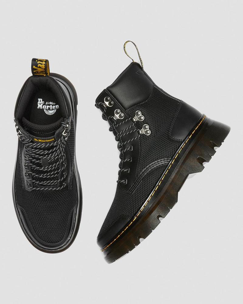 Black / Skin Women's Dr Martens Tarik Toe Guard Utility Boots | CA 268TCE